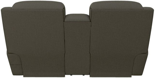 La-Z-Boy® Dorian Smoke Power Reclining Loveseat with Console, Headrest, and Lumbar-3