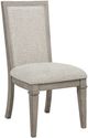 New Classic® Home Furnishings Mariana Gray/Vintage Creme Upholstered Side Chair-0