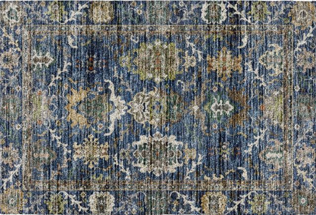 Dalyn™ Rug Company Silk Road SR8 Navy 5'x8' Area Rug-1