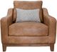International Furniture Direct Olivio Cognac Arm Chair-2