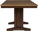 Signature Design by Ashley® Anixburg Light Brown Counter Extendable Dining Table with Dark Brown Base-2