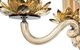 A & B Home Gold Clear Candle Holder-2