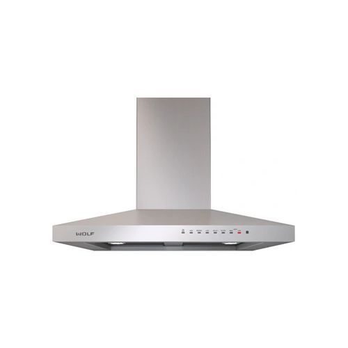 Wolf® 30" Stainless Steel Cooktop Wall Hood-0