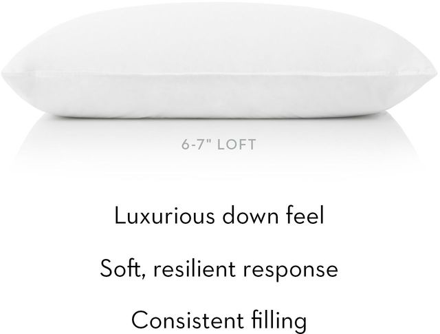 Malouf® Z™ Shredded Latex + Gelled Microfiber™ King Pillow-3