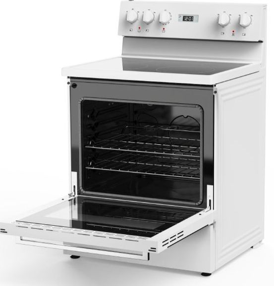 Marathon® 30'' White Freestanding Electric Range-2