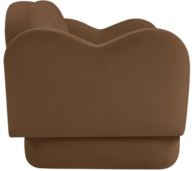 Meridian Furniture Bloom Saddle Velvet Loveseat-2