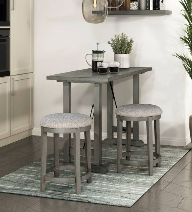 Homelegance® Auburndale Light Gray Counter Stool-1