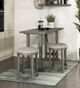 Homelegance® Auburndale Light Gray Counter Stool-1