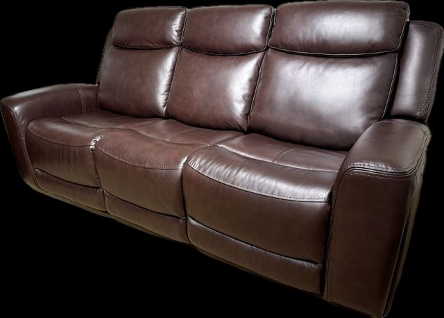 Power Reclining Leather Sofa-2