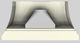 Vent-A-Hood® Designer Series 60" Biscuit Wall Mounted Range Hood-2