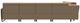 Stressless® by Ekornes® Emily 6-Piece Beige Power Reclining Right Arm Facing Chaise Sectional-3
