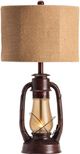 Crestview Collection Lauren Red Table Lamp-2