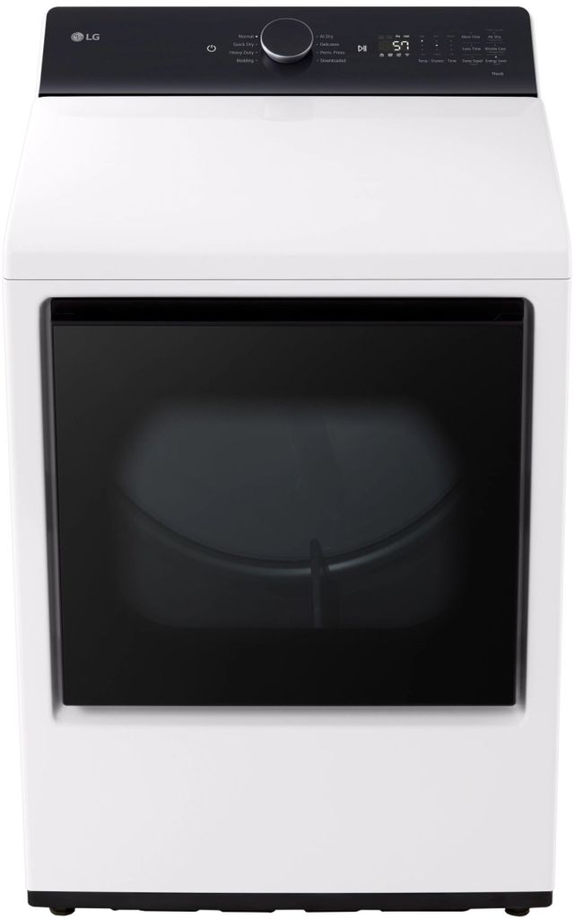 LG White Top Load Washer & Gas Dryer Laundry Pair-2