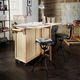 homestyles® General Line Natural/Stainless Steel Kitchen Cart-5