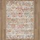 Mohawk Home Whimsy Hill Gardens Red 5'x8' Area Rug-1