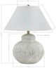 Forty West Temple Gray/White Table Lamp-1