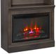 aspenhome® Churchill Ghost Black 74" Fireplace Display Case-1