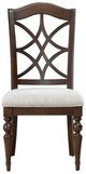 Liberty Furniture Arden Road Cream/Satin Cherry Splat Back Dining Side Chair-2