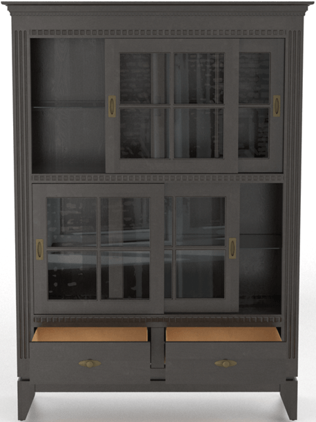 Canadel® Core Davy's Gray Wood Buffet-2