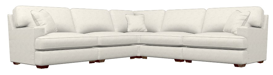 La-Z-Boy® Paxton 5-Piece Parchment Sectional | Dewey