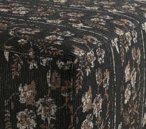 Marshfield Furniture 3000 Black Ottoman-2