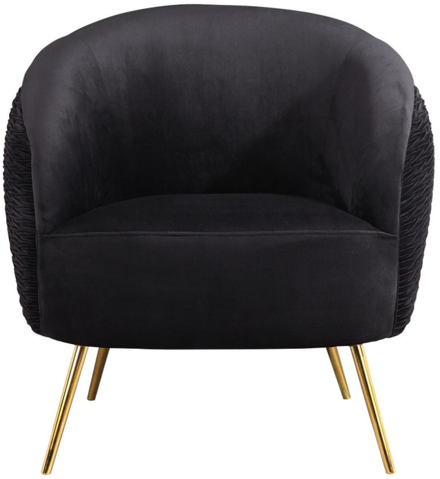 Moe's Home Collection Sparro Black Lounge Chair-0
