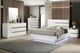 New Classic® Home Furnishings Paradox 4-Piece White Queen Panel Bedroom Set-1