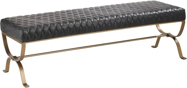 Moe's Home Collection Teatro Black Onyx Bench-0
