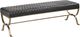 Moe's Home Collection Teatro Black Onyx Bench-0