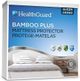 HealthGuard™ Bamboo Plus Bamboo Terry and Polyester Twin XL Mattress Protector-0