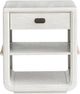 Magnussen Home® Sunset Cove Moonlight Pearl Chairside End Table-2