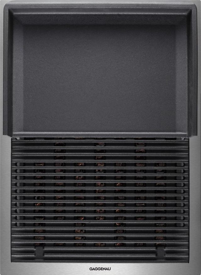 Gaggenau 400 Series 15" Stainless Steel Electric Grill Cooktop-1