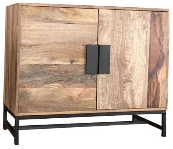 Jaipur Furniture Agra Brown 2-Door Sideboard-0