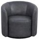 Fairfield® The Leather Reserve Graham Night Swivel Chair-1