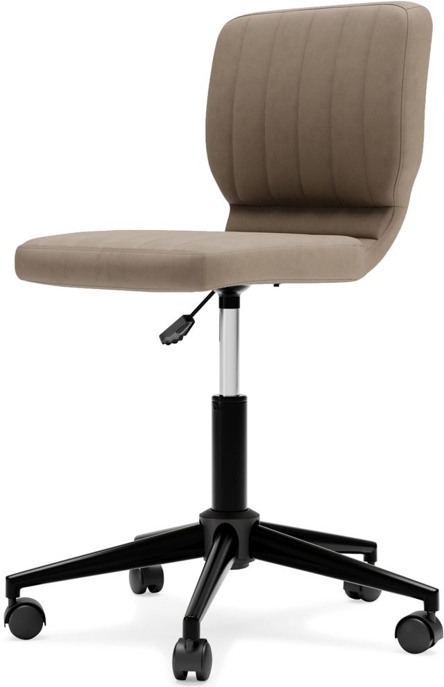 Signature Design by Ashley® Beauenali Taupe Office Chair-2