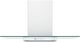 Café™ 36" Matte White Wall Mount Glass Canopy Chimney Hood-0