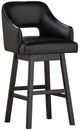 Signature Design by Ashley® Tallenger 2-Piece Black/Dark Brown Bar Stool Set-1