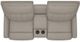 La-Z-Boy® Finley Pewter Leather Power Wall Reclining Loveseat with Console and Headrest-4