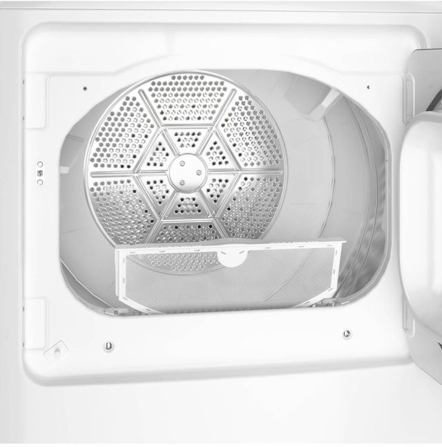 GE® White Top Load Washer & Electric Dryer Laundry Pair-4
