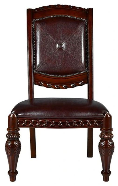 Steve Silver Co. Antoinette Brown Cherry Side Chair-3