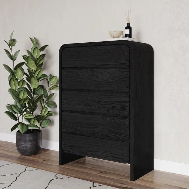Modus Furniture Elora Jet Black Ash Chest-1
