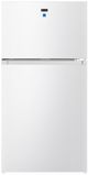 Verona® 30” 18.1 Cu. Ft. White Top Freezer Refrigerator-0