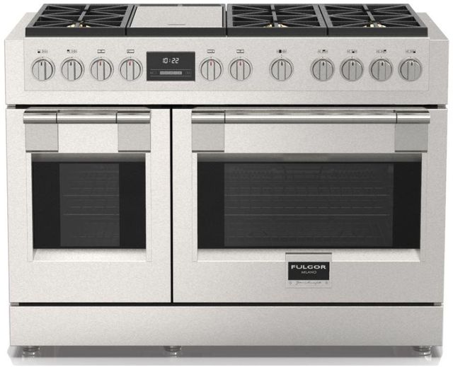 Fulgor Milano Sofia 48" Stainless Steel Pro Style Gas Range-0