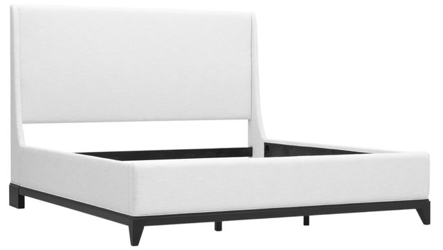 Legacy Classic Today's Traditions Blacksmith/White Queen Upholstered Panel Bed-0