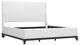 Legacy Classic Today's Traditions Blacksmith/White Queen Upholstered Panel Bed-0