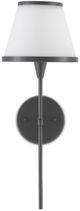 Currey & Company Bagno Brimsley Oil Rubbed Bronze/Opaque Wall Sconce-2