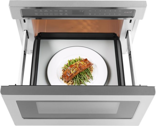 Café™ 1.2 Cu.Ft. Stainless Steel Built In Microwave Drawer-3
