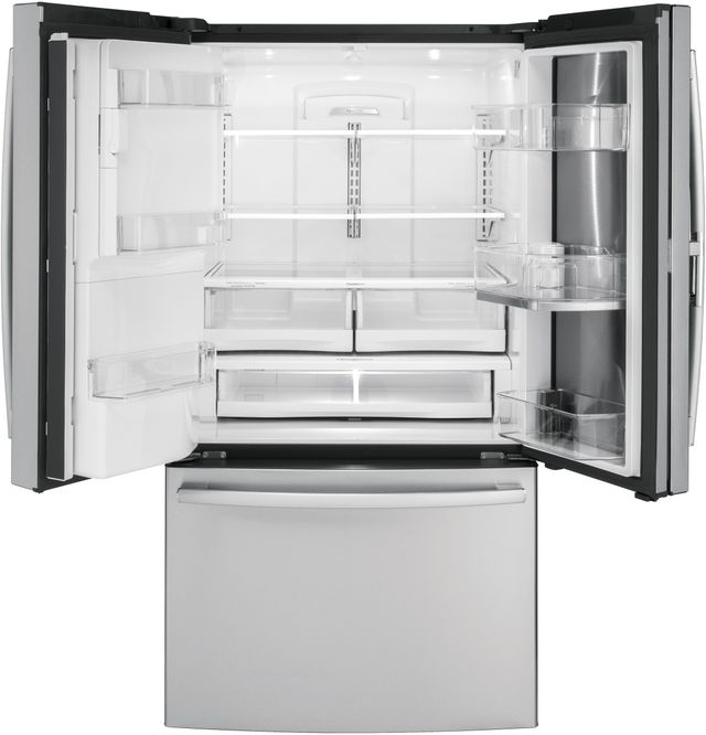 GE® 27.8 Cu. Ft. Fingerprint Resistant Stainless Steel French Door Refrigerator-2