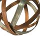 A & B Home 2-Piece Gold Decorative Bamboo Ball Set-1