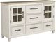 Benchcraft® Shaybrock Antique White/Brown Dresser-0